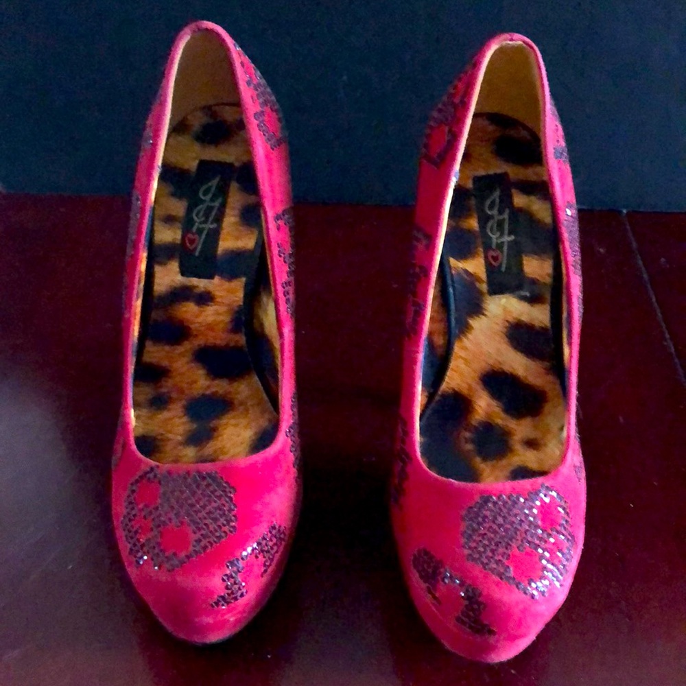 Iron Fist Red Skull Shoes